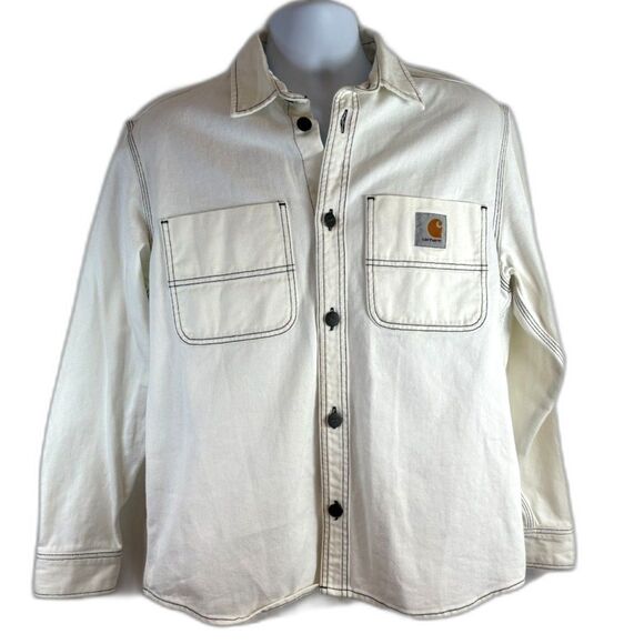 Carhartt WIP Other - CARHARTT Work in Progress WIP "Chalk" Shirt Jacket Denim Size M